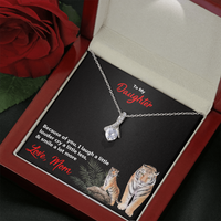 Load image into Gallery viewer, Necklace Gift-Because Of You, I Laugh A Little Louder, Cry A Little Less And Smile A Lot More
