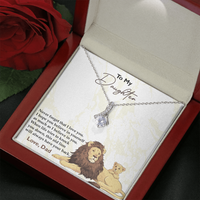 Load image into Gallery viewer, Never Forget That I Love You-Necklace Gift-From Dad to Daughter
