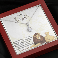 Load image into Gallery viewer, Never Forget That I Love You-Necklace Gift-From Dad to Daughter
