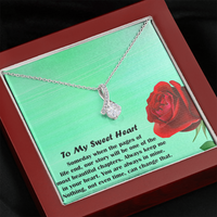 Load image into Gallery viewer, Our Story Will Be One of the Most Beautiful Chapters-Ribbon Shaped Necklace for Sweetheart
