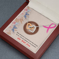 Load image into Gallery viewer, You Are Always In My Prayers-Interlocking Hearts Necklace-Get Well Soon
