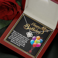 Load image into Gallery viewer, Happy 40th Birthday Love Knot Necklace

