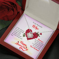 Load image into Gallery viewer, To My Beautiful Wife, I Will Promise That I Will Always Be By Yours Side
