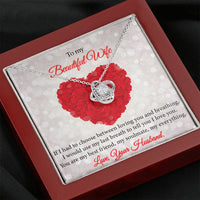 Load image into Gallery viewer, My Best Friend-My Soulmate-Gift For Wife-The Love Knot Necklace
