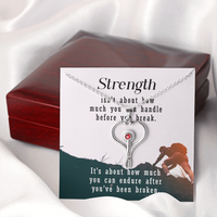 Load image into Gallery viewer, You Can Endure | Stethoscope Necklace
